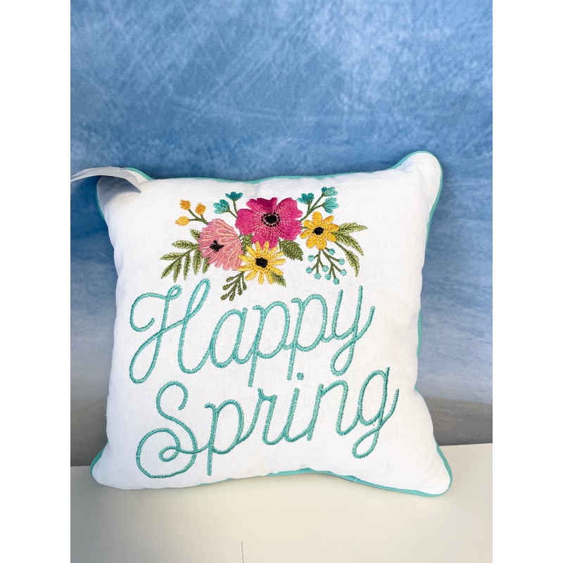 Happy Spring Pillow