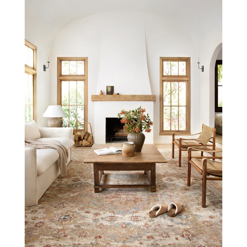Loloi Gaia Rug | Gold / Taupe