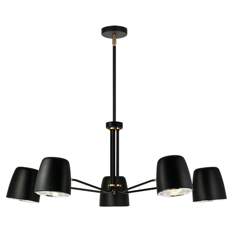 Matteo C73705 Luca 5-lt 38″ Chandelier