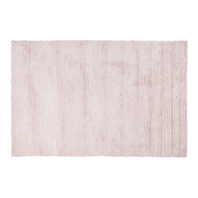 Mohair Shag Rug in Rose Quartz – Custom