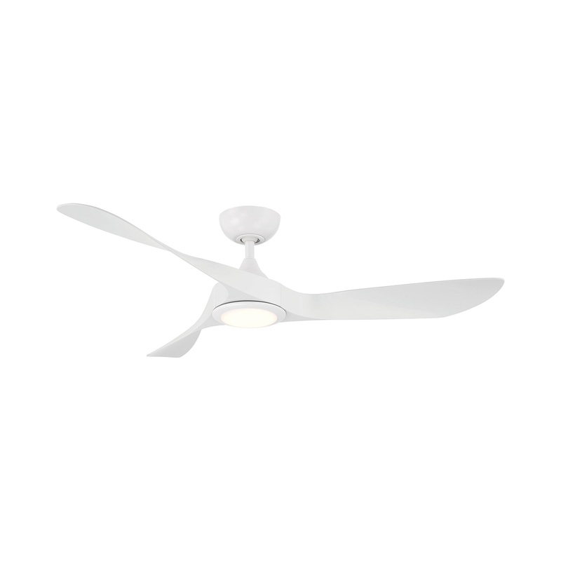 Swirl LED Flush Mount Ceiling Fan