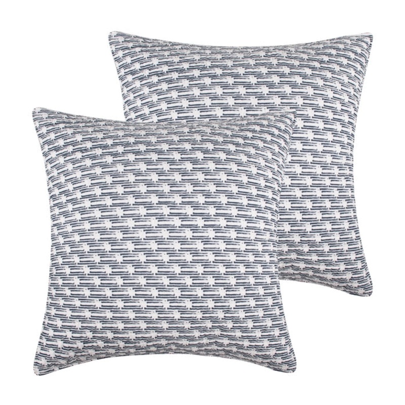 Aditya Blue Euro Sham Set of 2 | Nautical And Coastal Shams