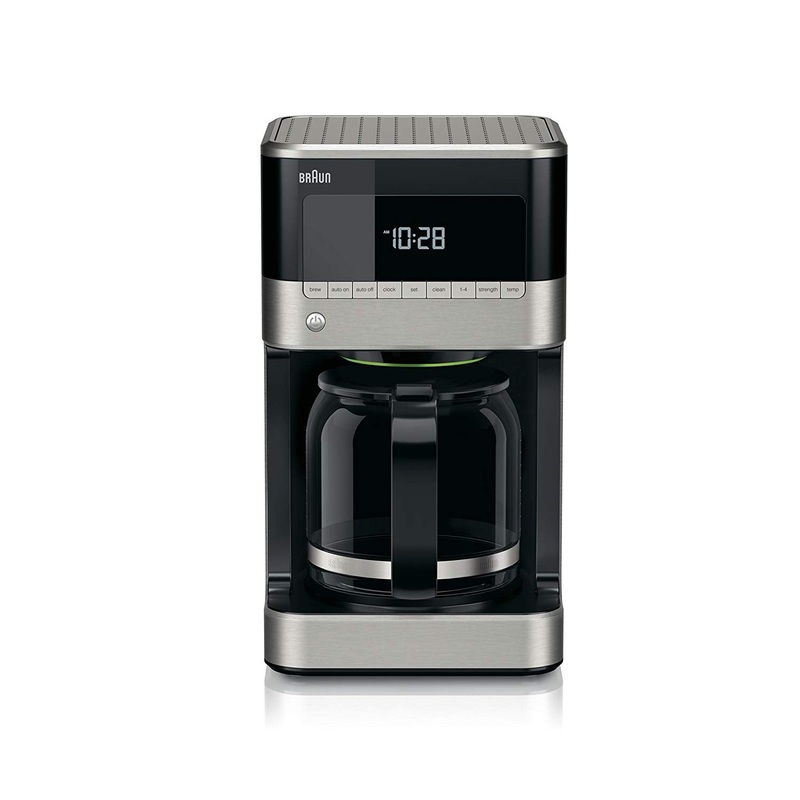 Braun KF7150BK Brew Sense Drip Coffee Maker, Black