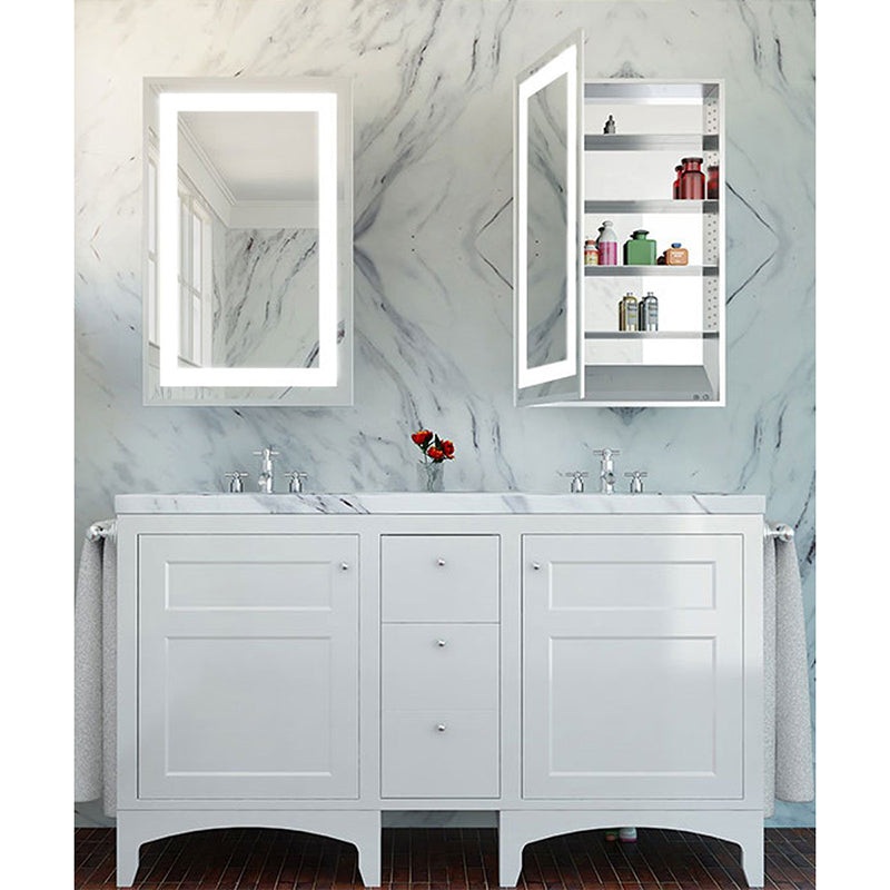 Electric Mirror Ambiance 23″ x 40″ LED Mirrored Cabinet