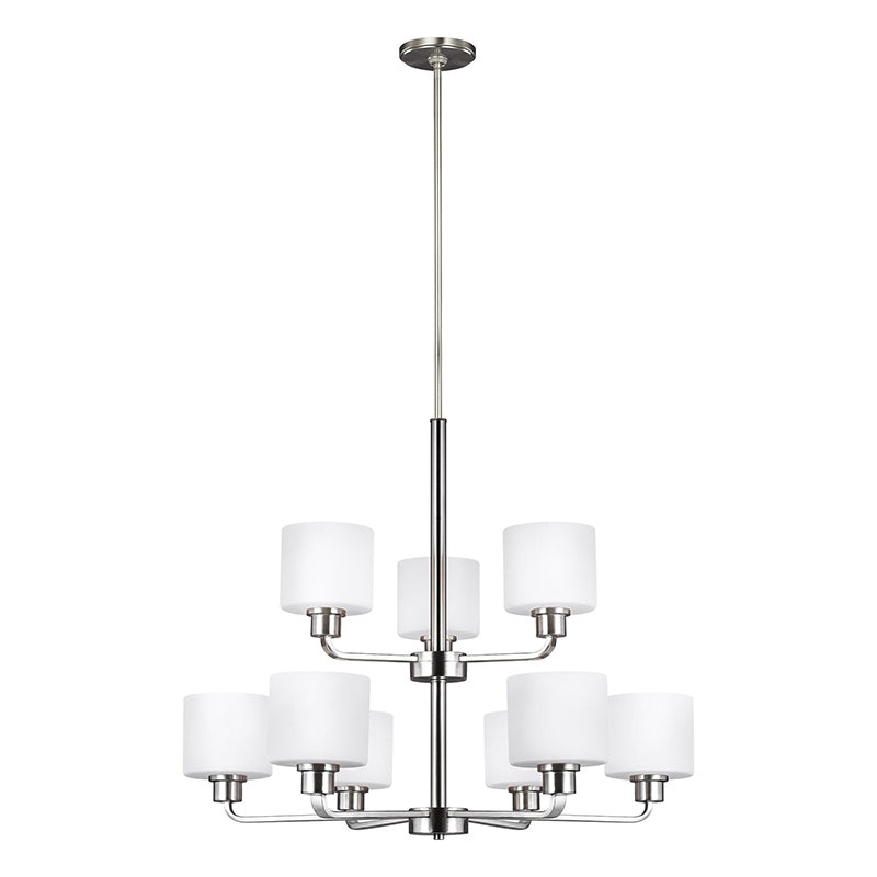Generation 3128809 Canfield 9-lt 31″ Chandelier