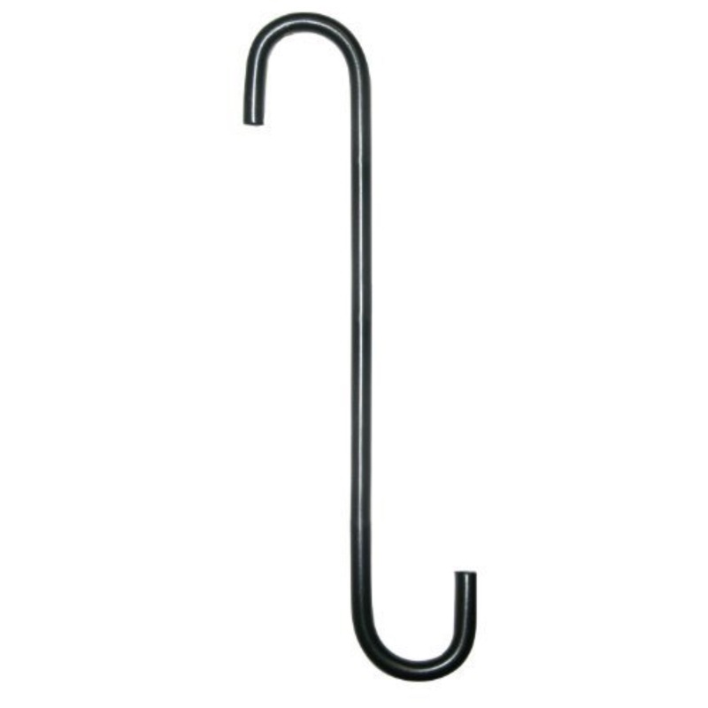 Hookery S-Hook Extension with 1″ Opening for Feeders, Planters, or Chimes  Outdoor Use, Supports up to 25lb