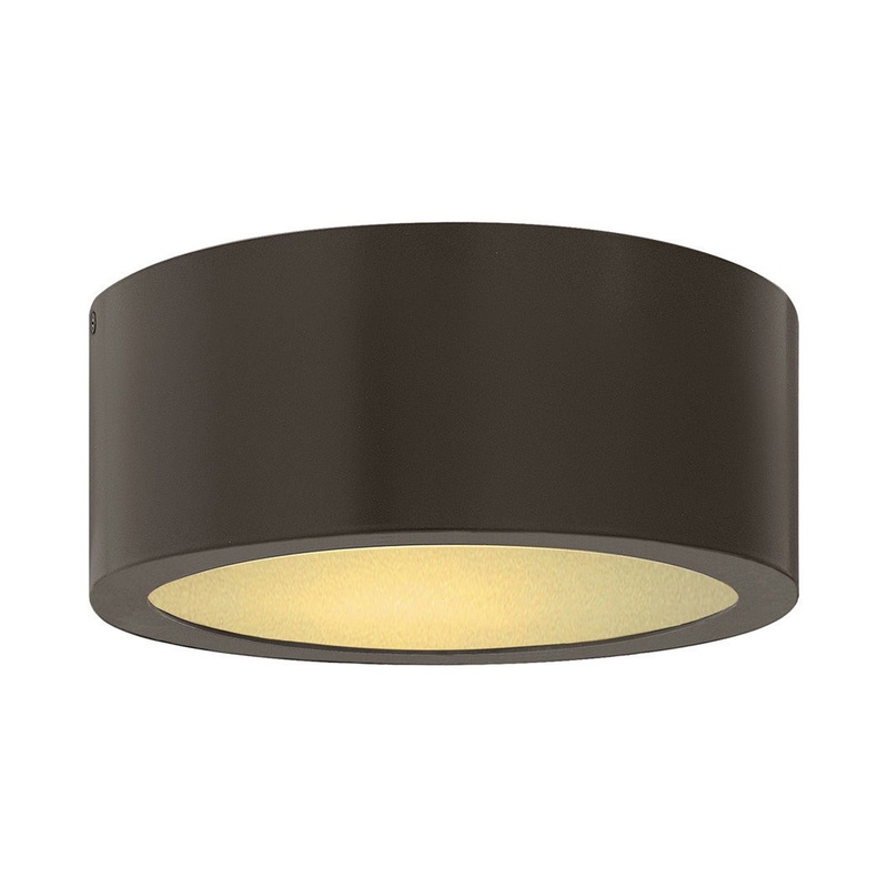 Luna Outdoor LED Flush Mount Ceiling Light