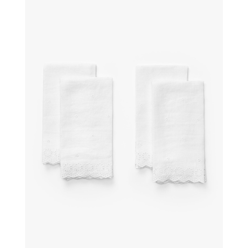 McGee & Co. x Loeffler Randall Delilah Broderie Napkins (Set of 4)
