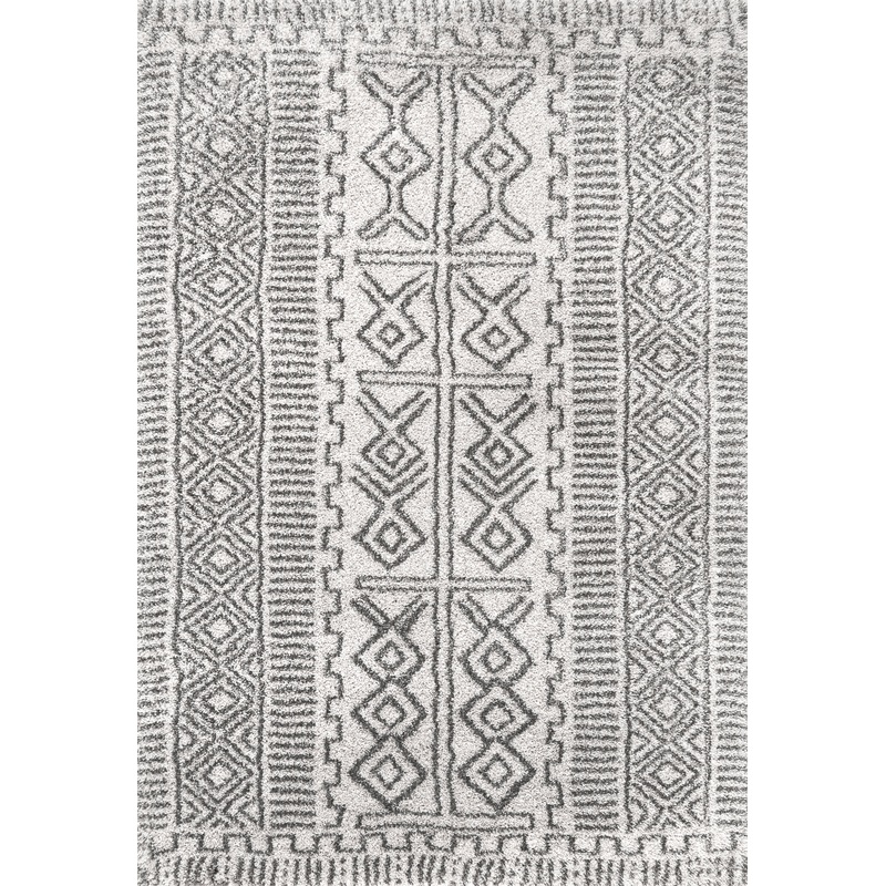 Moroccan Geometric Rug | Ivory