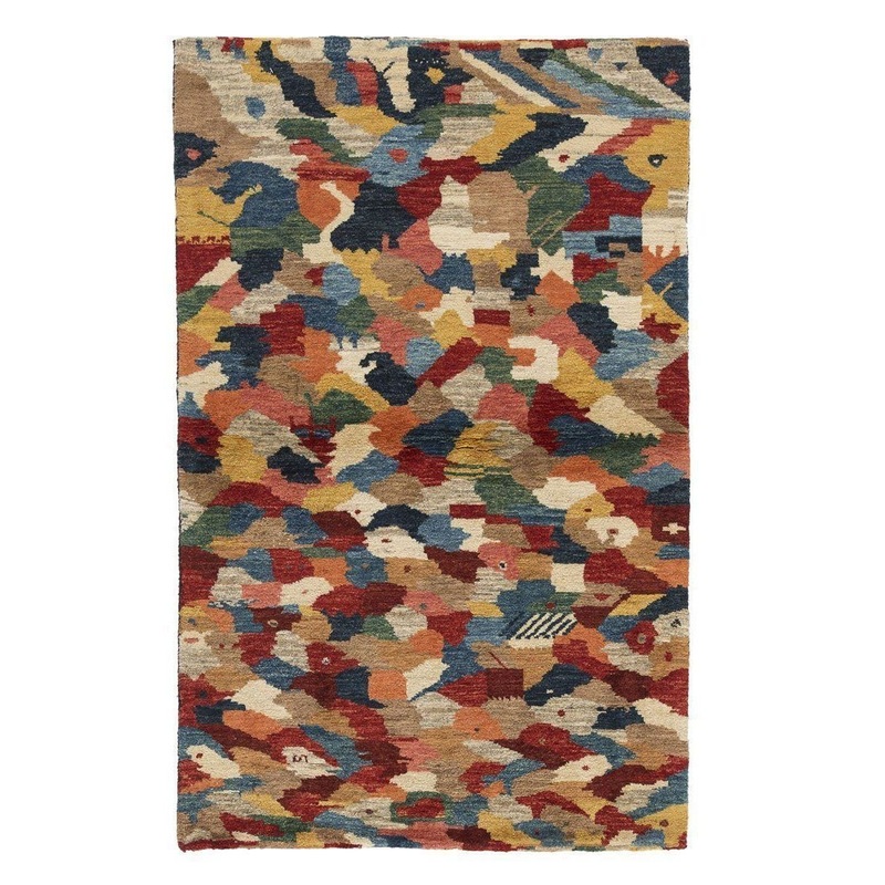 TUFENKIAN PERSIAN GABBEH TAJIK  2′ 11″ X 4′ 9″