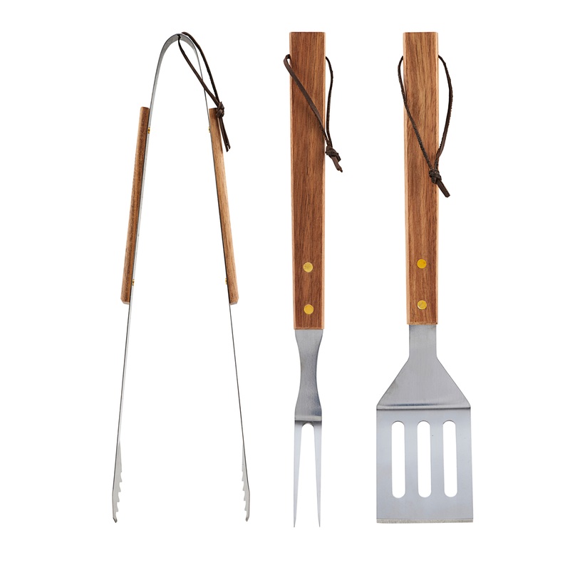 Acacia Barbeque Tools