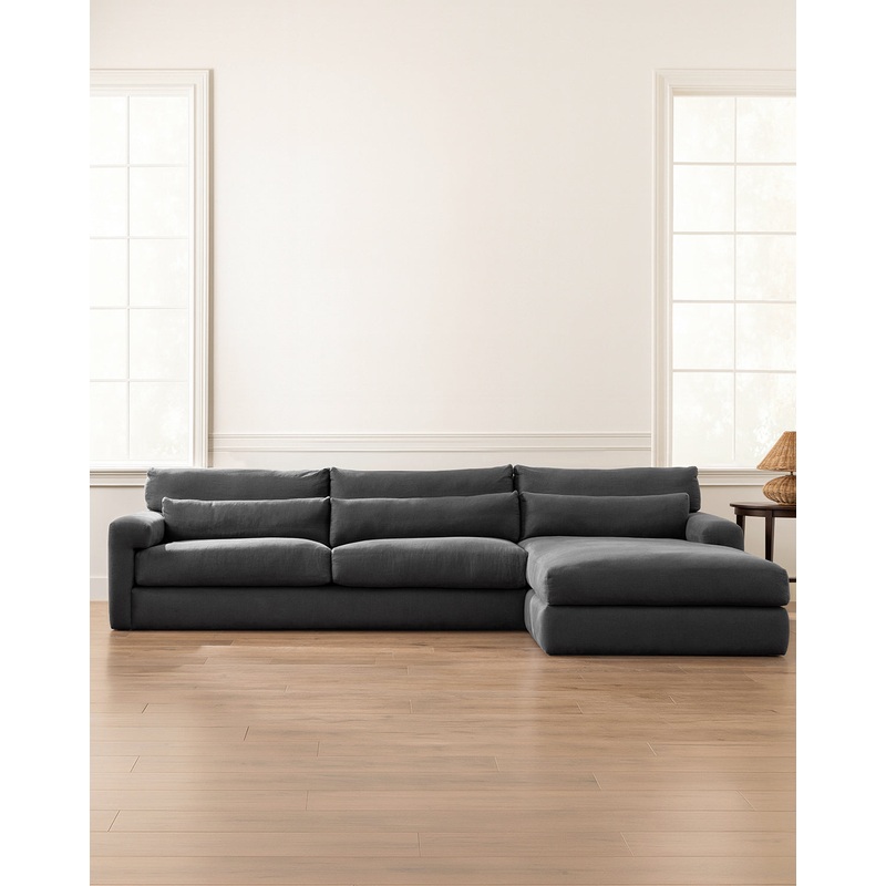 Beckstead Chaise Sectional 128″