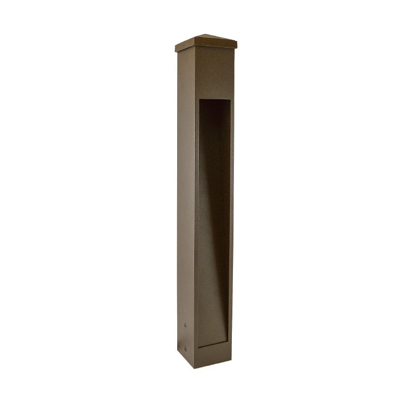 Focus Industries PL23LG 24″ Tall LED Path Light with Angled Cap, 12V