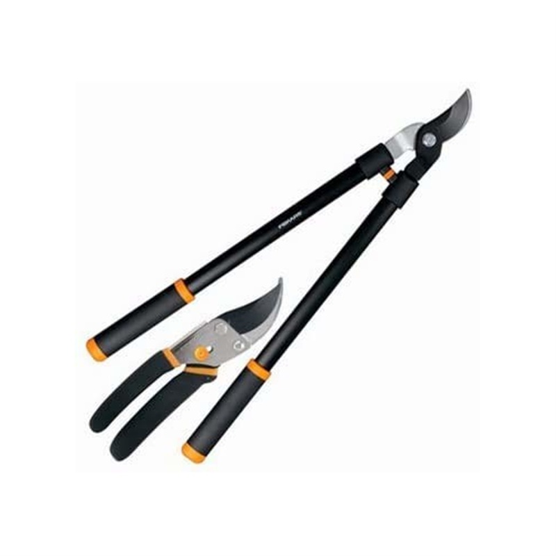 Friskars 2-Piece Lopper and Pruner Set  15 Bypass Lopper & 8 Bypass Pruner with Ergonomic Handles for Precise Trimming and Pruning