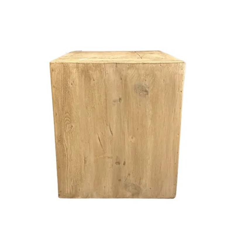 James Reclaimed Wood End Table – Natural