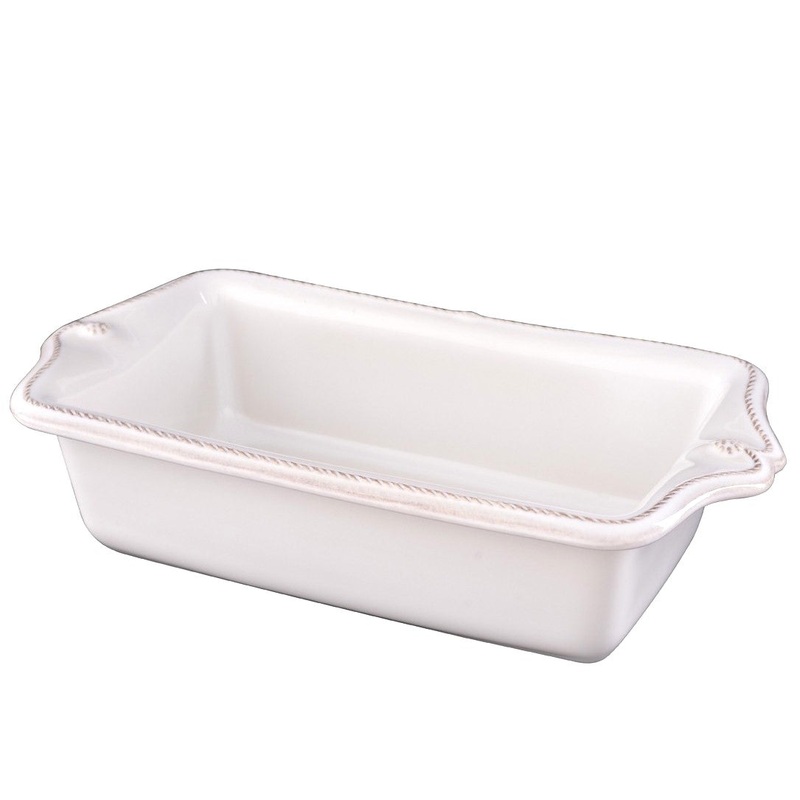 JULISKA: Berry & Thread Whitewash Loaf Pan