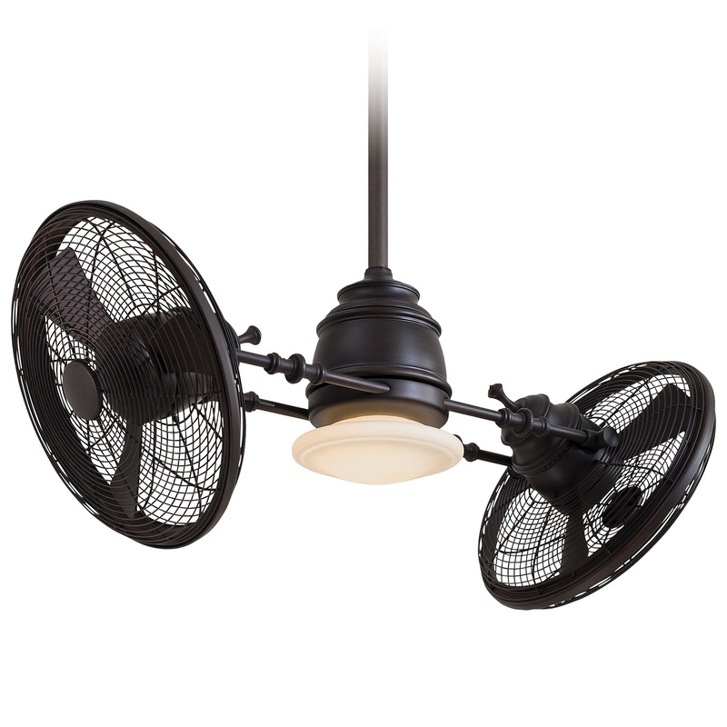 Minka Aire F802L Vintage Gyro 42″ Ceiling Fan with LED Light Kit