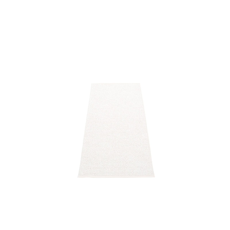 Rug SVEA White Metallic