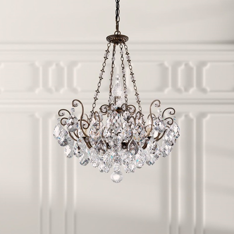 Schonbek 3787 Renaissance 8-lt 27″ Chandelier