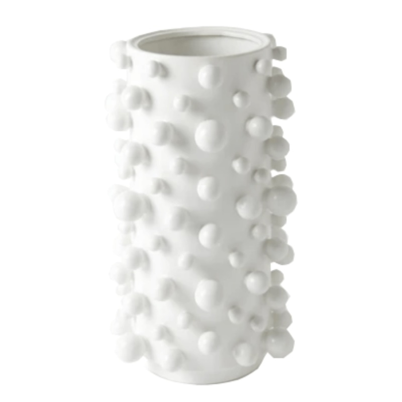 White Molecule Vase