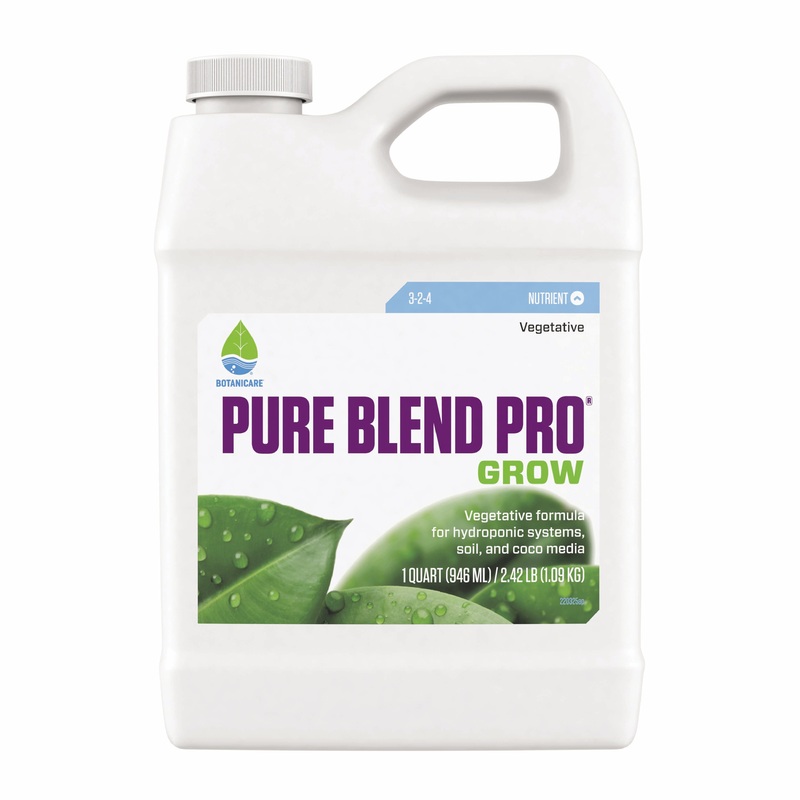 Botanicare Pure Blend Pro Grow Formula 3-2-4