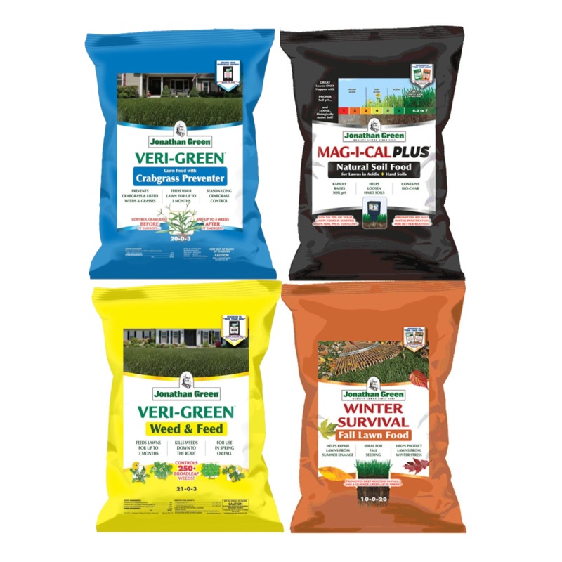 Jonathan Green Annual Lawn Acidic Soil Program 15M (Pack of 4)