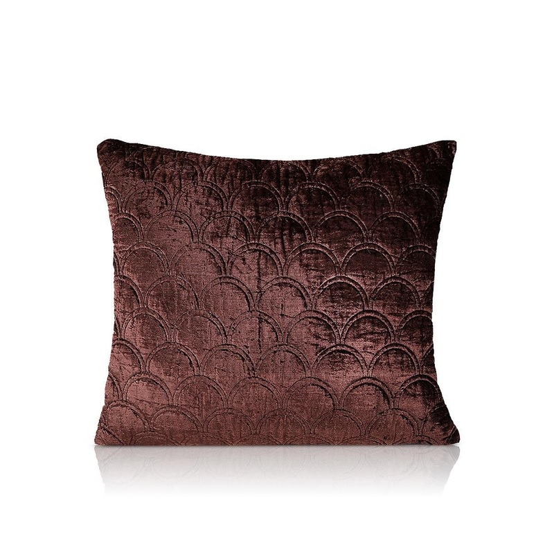 Lara Standard 20 In X 24 In Cushion Covers Brown