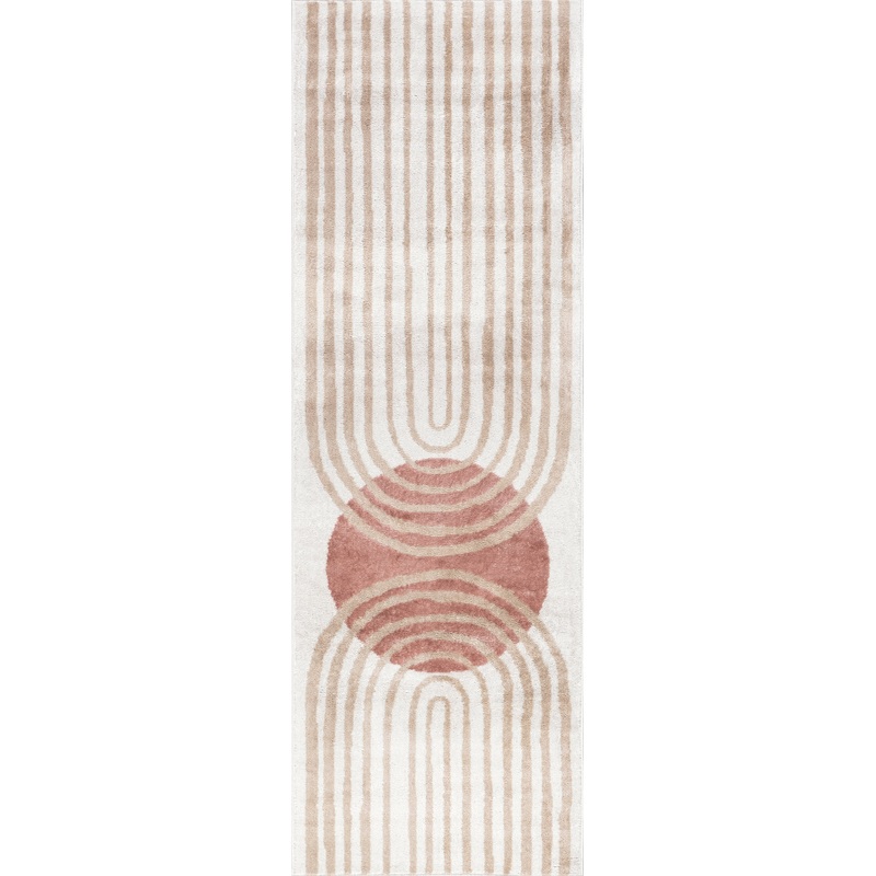 Pearl Contemporary Mars Rug | Blush