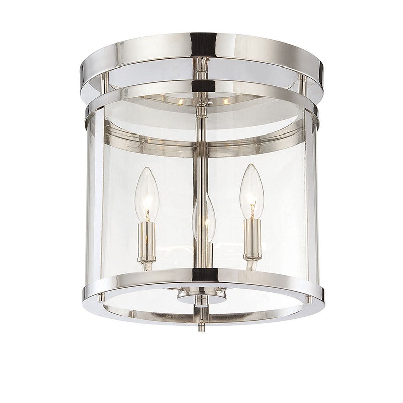 Savoy House 6-1043-3 Penrose 3-lt 11″ Semi Flush
