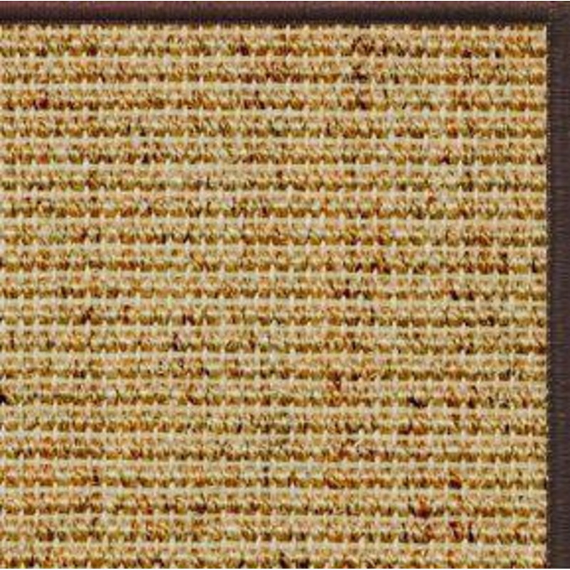 Spice Sisal Rug with Serged Border (Color 29338)