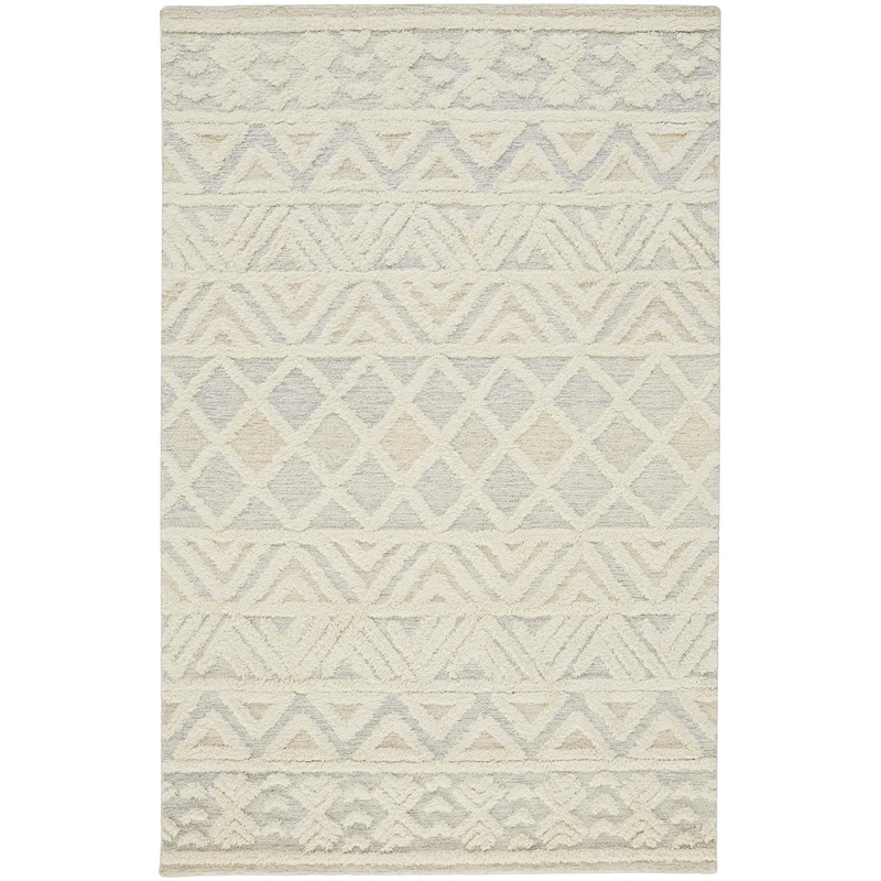 Anica 8005F Hand Tufted Wool Indoor Area Rug by Feizy Rugs