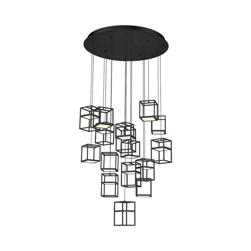Ferro LED Multi Light Pendant Light