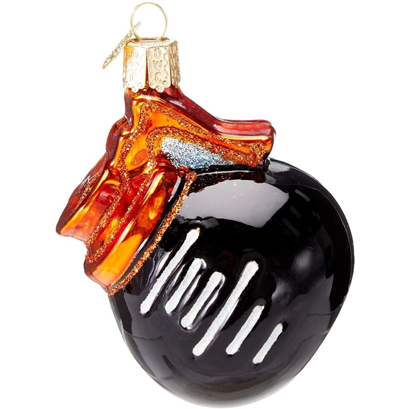 Old World Christmas Blown Glass Christmas Ornament, Coffee Pot