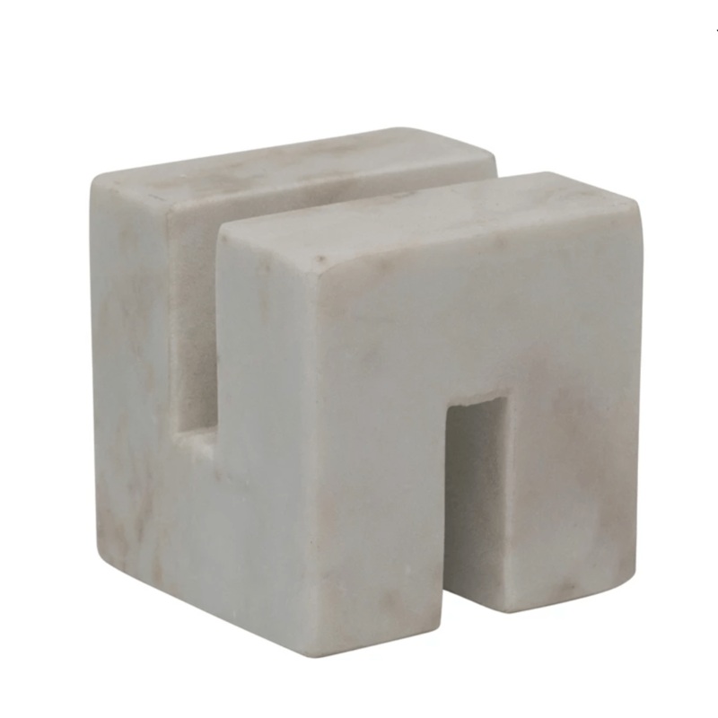 Square Marble Cookbook Stand