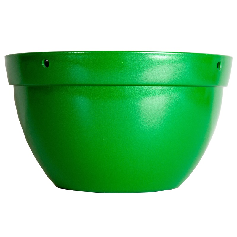 Gardener Select 12 in. Metallic Hanging Baskets