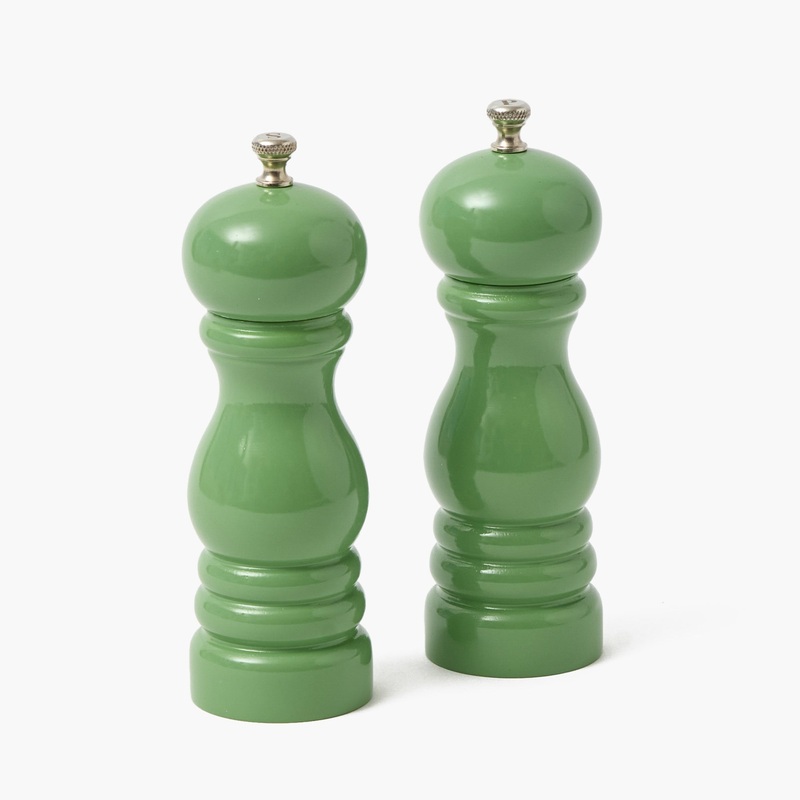 Green Lacquer Salt & Pepper Set
