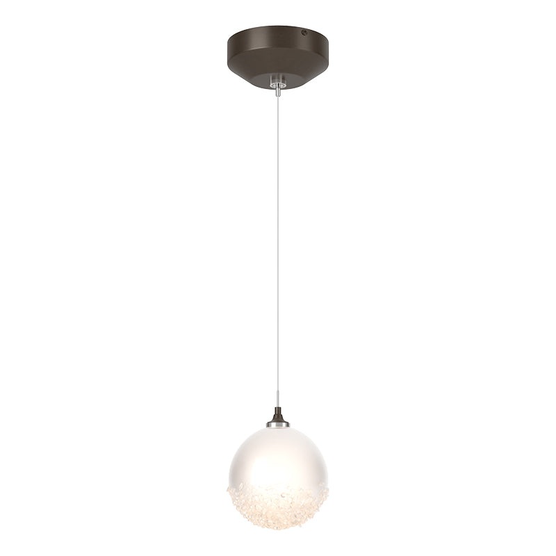 Hubbardton Forge 161187 Fritz Globe 1-lt 6″ LED Pendant