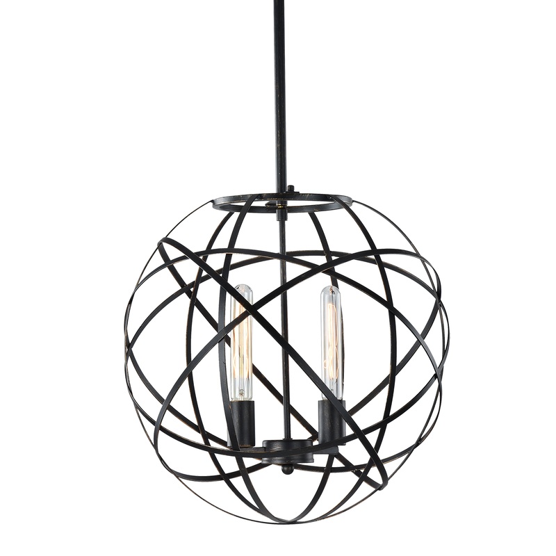 Matteo C57802 Atom 2-lt 18″ Pendant
