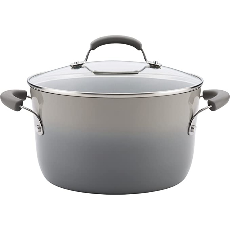 Rachael Ray BRIGHTS Non-Stick Stockpot, 6 qt.