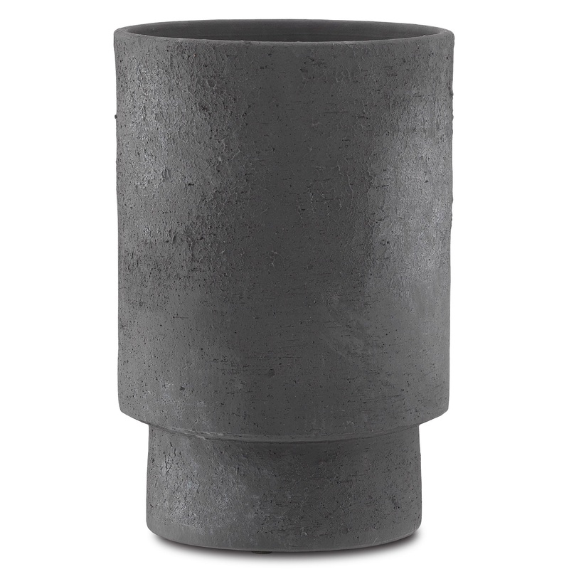 Tambora Black Large Vase