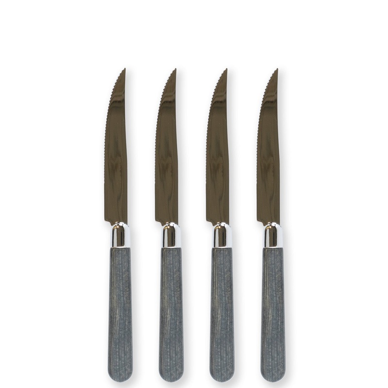 VIETRI: Albero Elm Steak Knives – Set of 4