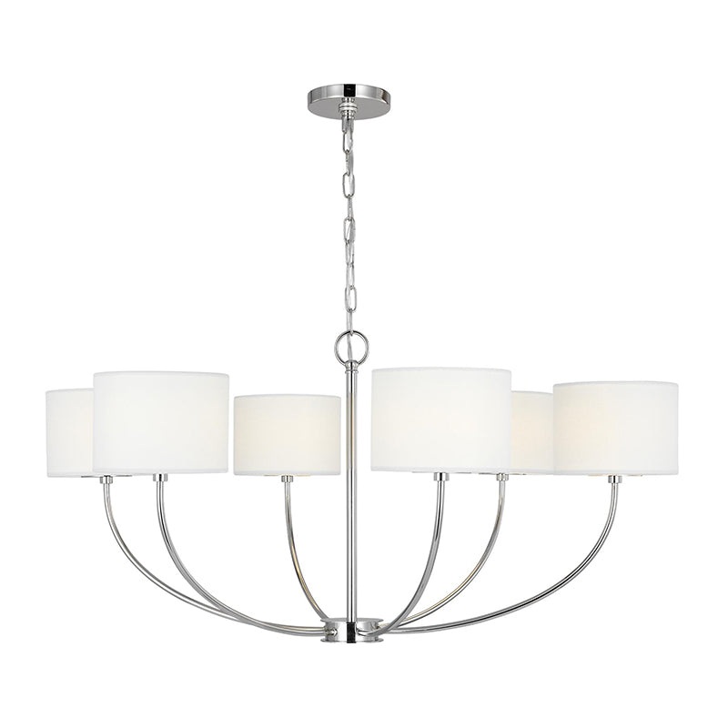 Visual Comfort KSC1046 Sawyer 6-lt 36″ LED Chandelier