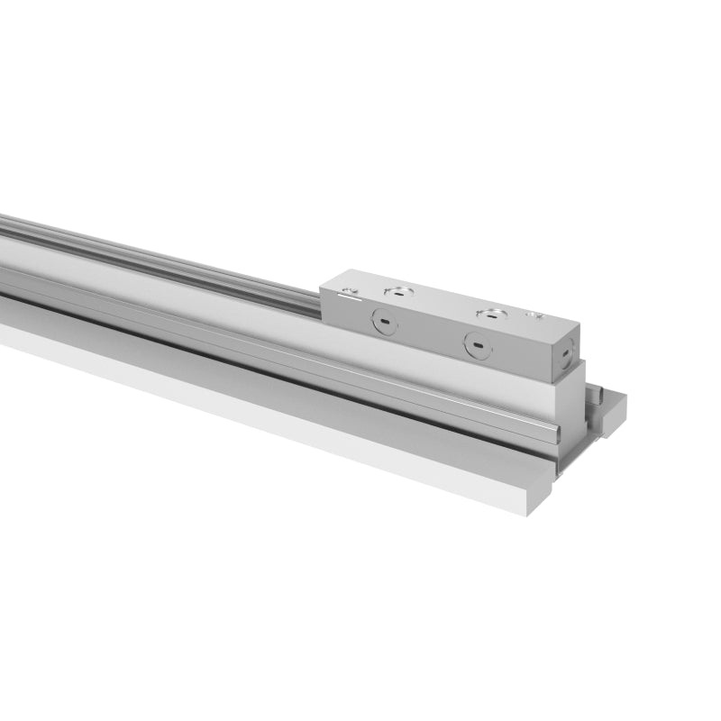 WAC S2CG408 Ventrix 8-ft Recessed Grid Channel with Feed End, 9/16 Tegular