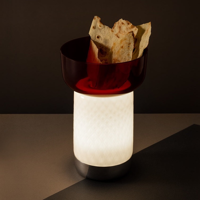 Artemide Bonta Portable Lamp with Bowl