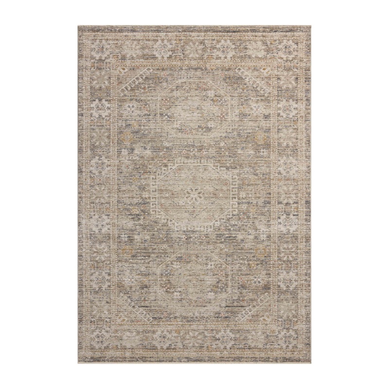 Chris Loves Julia x Loloi Ida Taupe / Multi Rug
