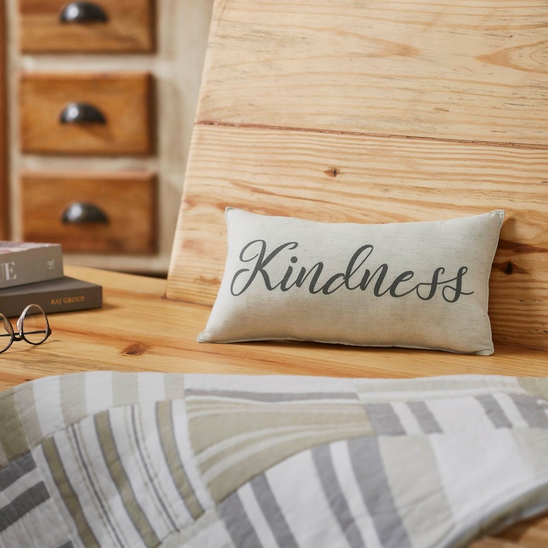 Finders Keepers Kindness Pillow 7×13
