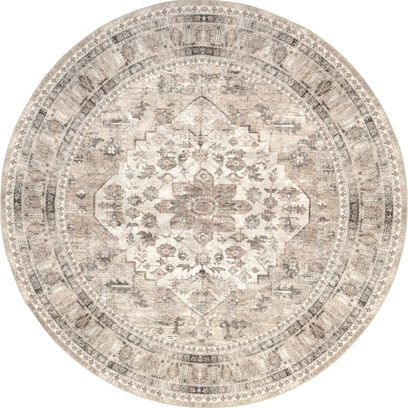 Keyara Spill Proof Washable Rug | Stone