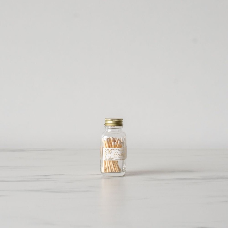 Mini Vintage Match Bottle