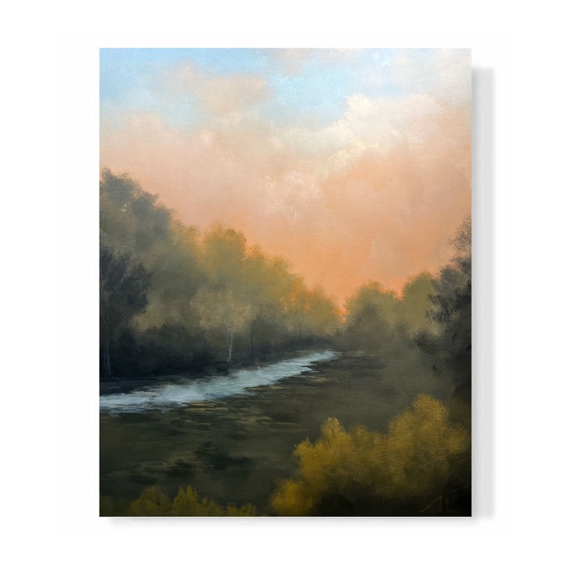 “River Bend Sunrise I”