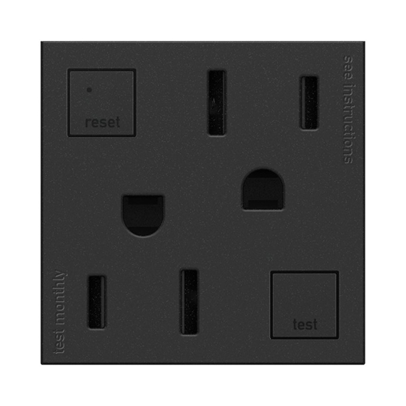 adorne Tamper-Resistant GFCI Outlet